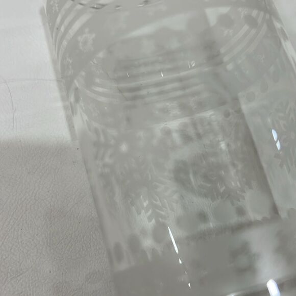 Jack Daniels Clear Glass Tumbler 10 Oz 6 1/4 In Tall 2 1/4 In Round Old No 7 - Picture 5 of 6